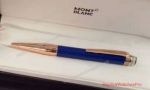 High Quality Mont blanc Fake StarWalker Urban Ballpoint Pen Blue Barrel